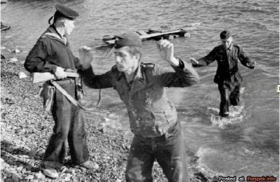 Прикрепленное изображение: Захват в плен немецких военнослужащих. Где-то в Крыму..jpg